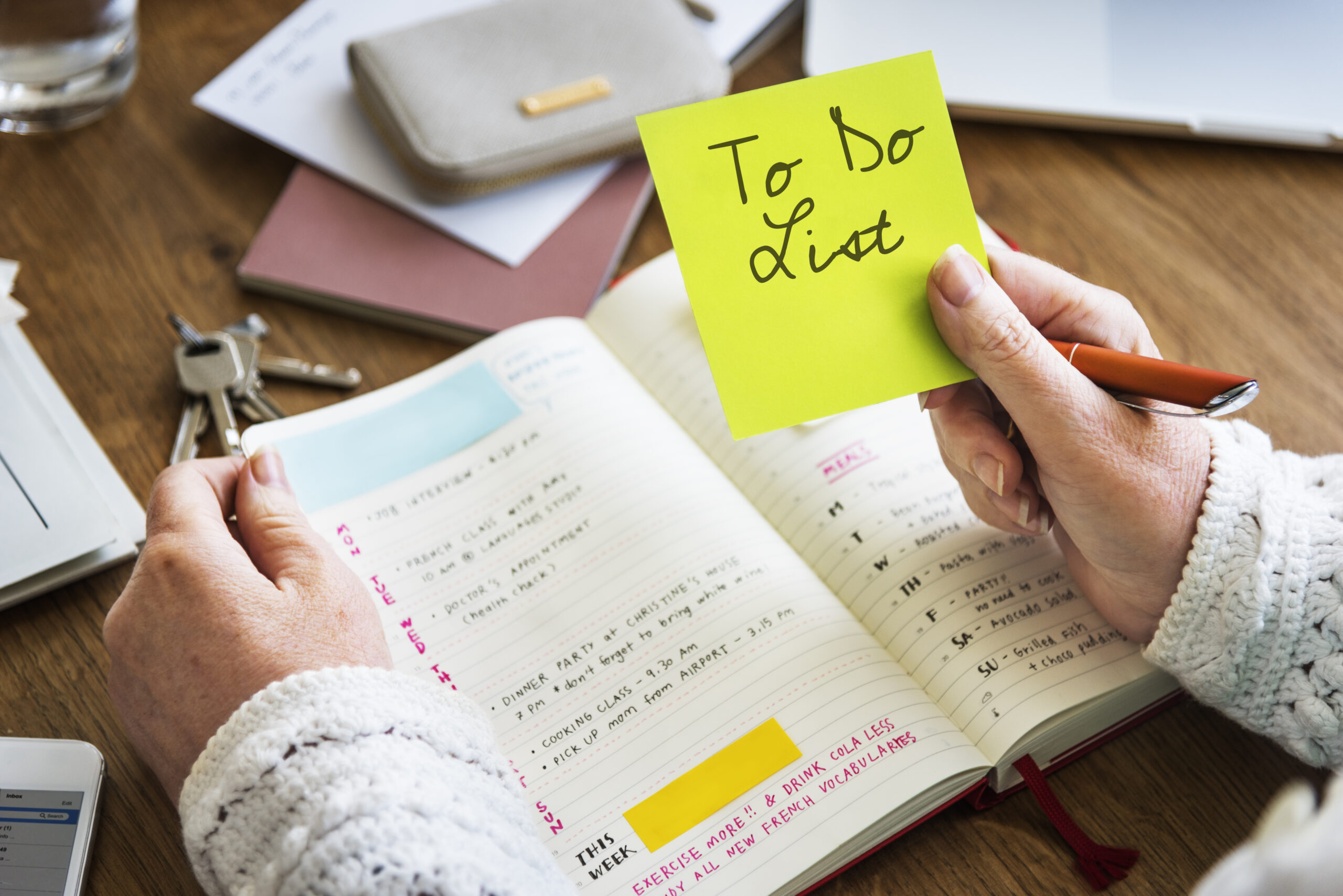 To,Do,List,Personal,Organizer,Management,Reminder,Task,Concept
